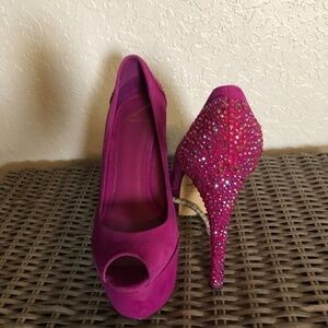 Brian Atwood Peep-Toe Platforms